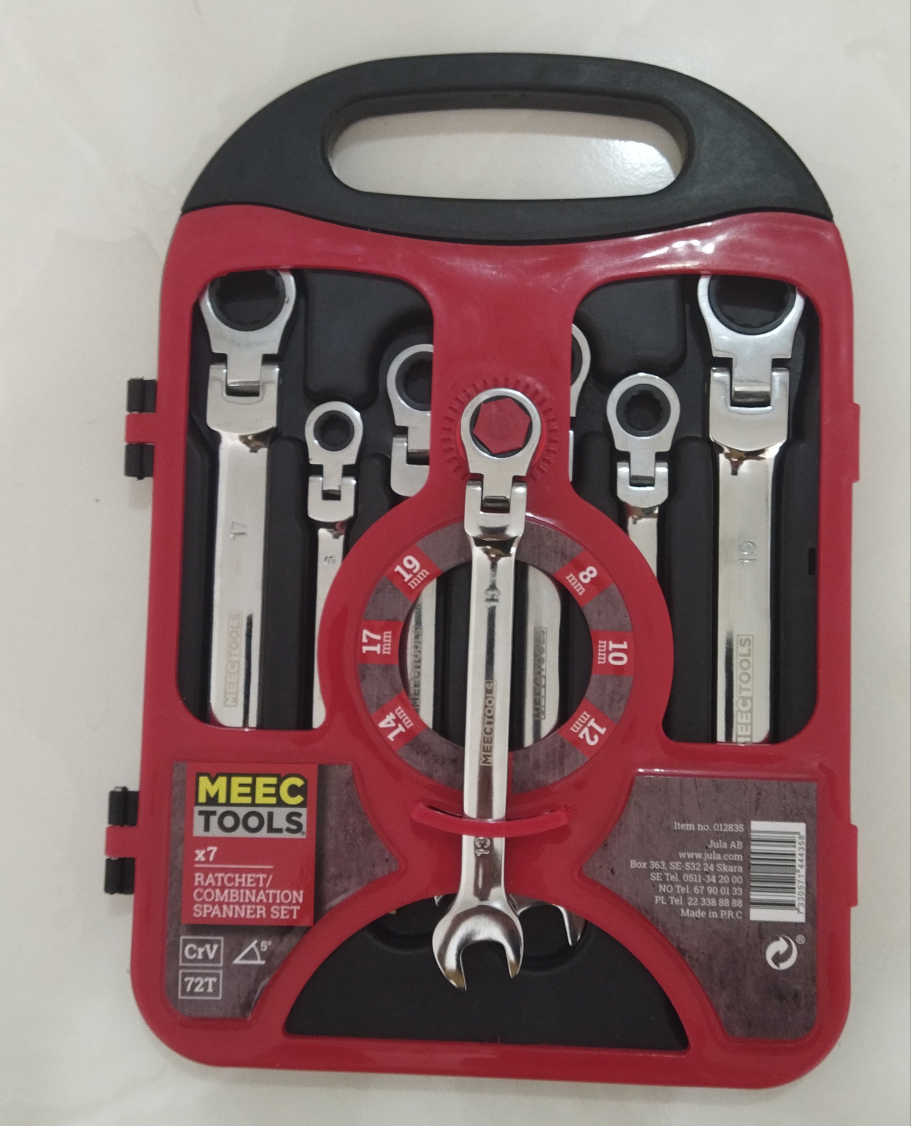 آچار جغجغه تاشو MEEC TOOLS اورجينال سفارش اروپا